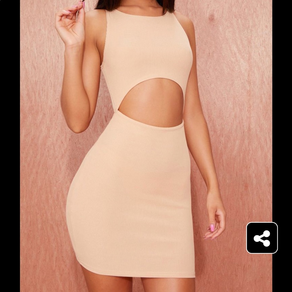 Sexy nude dress